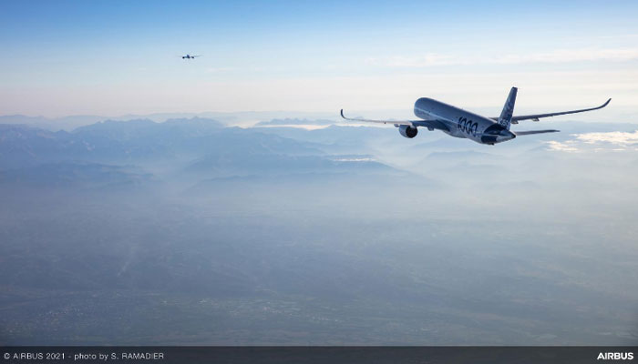 Airbus and its partners demonstrate how sharing the skies can save airlines fuel and reduce CO2 emissions