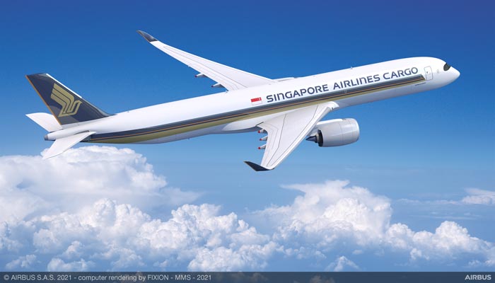 Singapore Airlines selects the world’s newest freighter the A350F