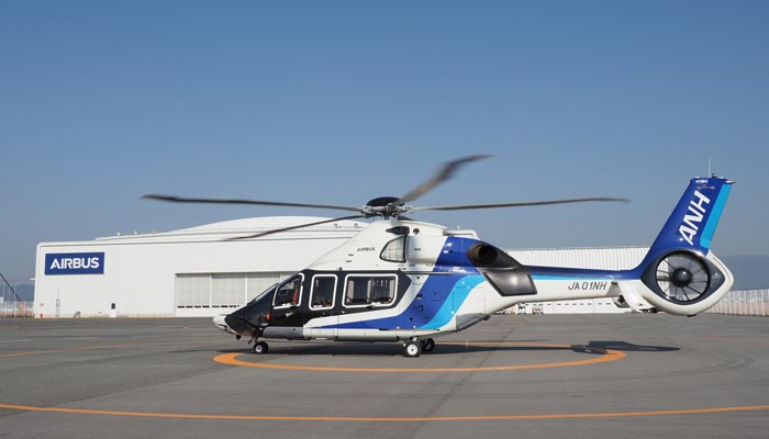 Airbus delivers world's first H160 in Japan