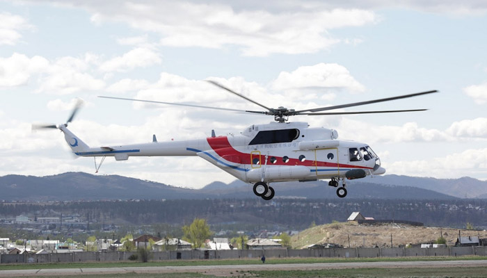 The annual flight time of the Ulan-Ude Aviation Plant helicopters