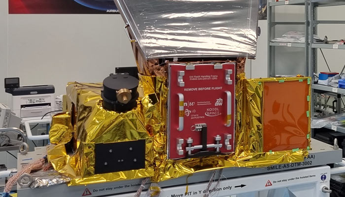 A SMILE for future space weather forecasting as Payload Module travels to China