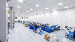 Boeing Debuts High-Throughput Small Satellite Production Facility