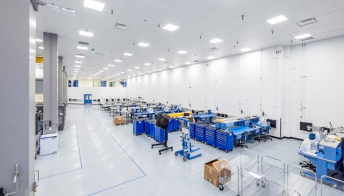 Boeing Debuts High-Throughput Small Satellite Production Facility