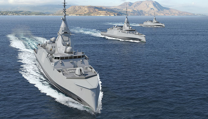 Greece launches its program for three defence and intervention frigates