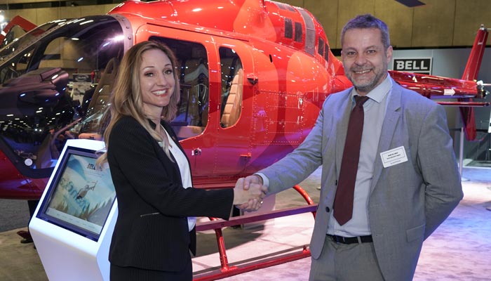Safran and Bell to collaborate on sustainable aviation fuel initiative for Bell 505
