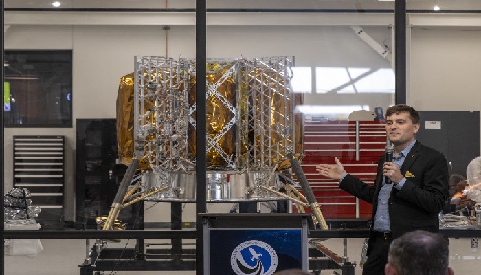 Astrobotic Unveils Peregrine Lunar Lander Flight Model
