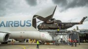 Airbus tests loading system for outsized military cargo on Beluga