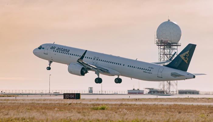AIR ASTANA TAKES DELIVERY OF NINTH AIRBUS A321LR