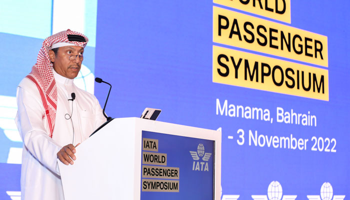 Gulf Air CEO Opens IATA’s World Passenger Symposium in Bahrain
