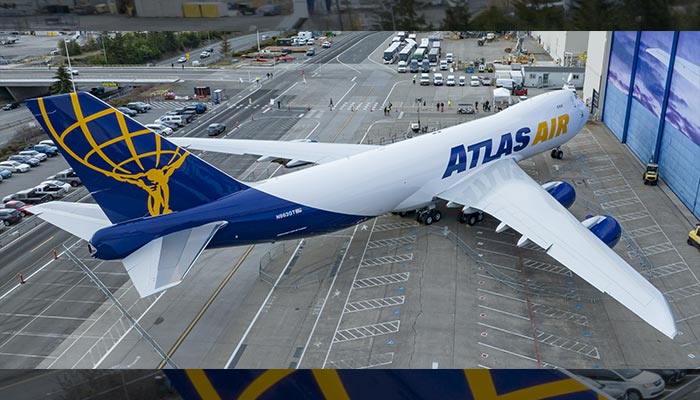 Boeing Atlas Air Celebrate Delivery of Final 747 an Airplane that transformed Aviation and Global Air Travel