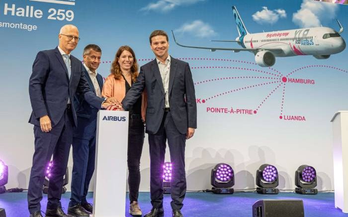Airbus opens new A321XLR equipment installation hangar in Hamburg
