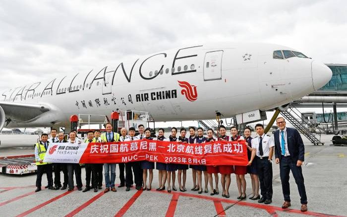 Air China resumes daily flights between Beijing and Munich