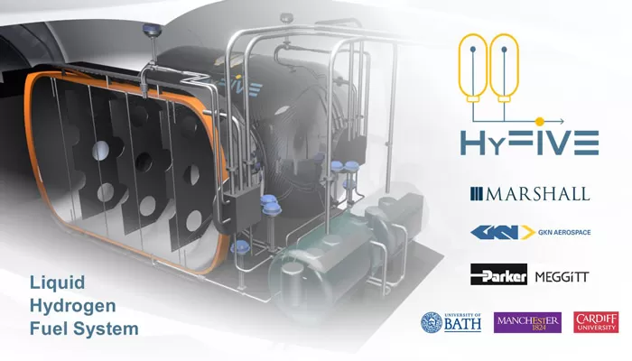 GKN Aerospace Joins HyFIVE Consortium to Lead Liquid Hydrogen Fuel System Development for Zero-Emission Aviation