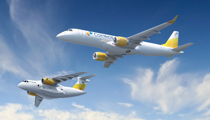 Embraer and Correios sign Memorandum of Understanding for optimization studies in air cargo transport