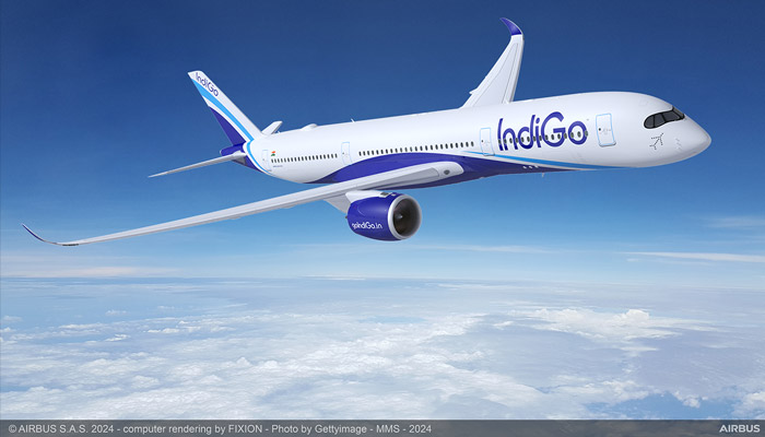 India’s IndiGo places order for 30 Airbus A350 widebody aircraft