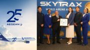 AEGEAN is once again the Best Regional Airline in Europe, at the Skytrax World Airline Awards 2024