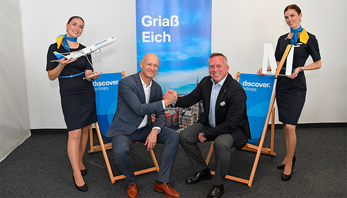 Discover Airlines opens long haul base in Munich and significantly expands its programme