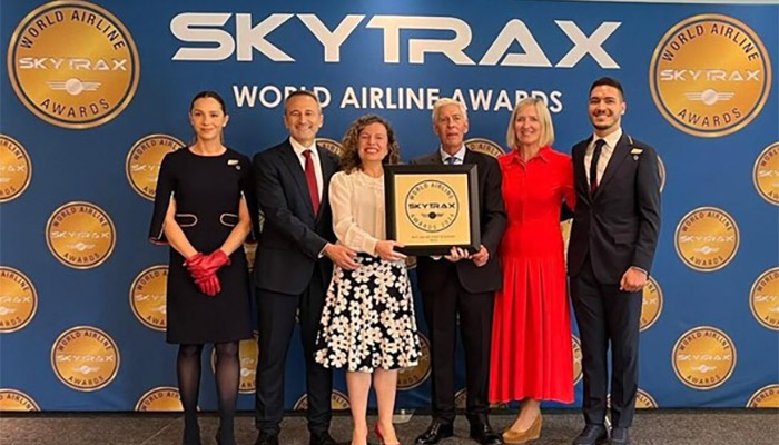 Iberia wins the top award for the Best Airline Staff in Europe at the 2024 World Airline Awards