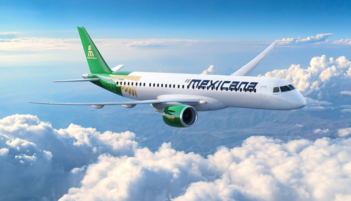 Mexicana de Aviación Orders 20 Embraer E2 Aircraft