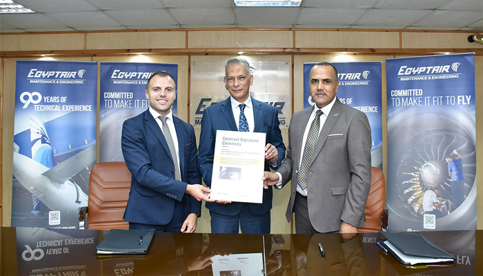 Liebherr and EGYPTAIR MAINTENANCE & ENGINEERING sign major service contract