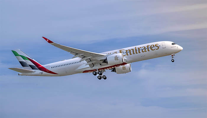 Emirates receives its first of 65 A350-900s