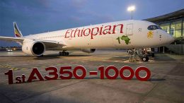 Ethiopian Airlines takes delivery of Africa’s first Airbus A350-1000