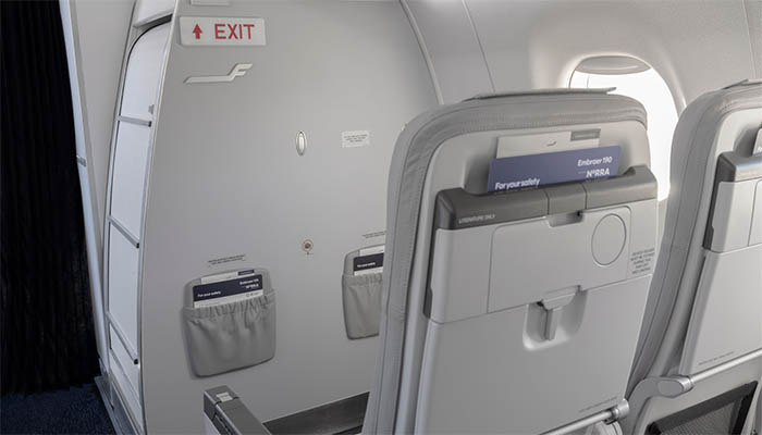 RECARO AIRCRAFT SEATING RETROFITS FINNAIR EMBRAER E190 AIRCRAFT WITH R1 AND R2 SEATS