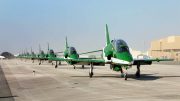 Saudi Hawks & Pakistan Air Force arrive in Bahrain ahead of Bahrain International Airshow