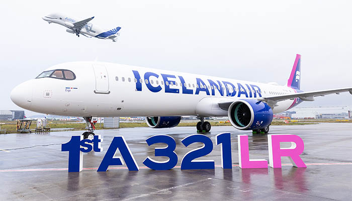 Icelandair becomes Airbus operator with the A321LR