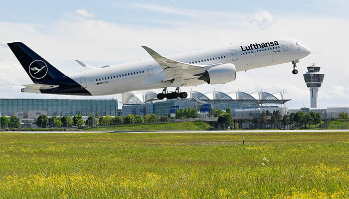 Lufthansa launches flights to São Paulo with modern Airbus A350 aircraft