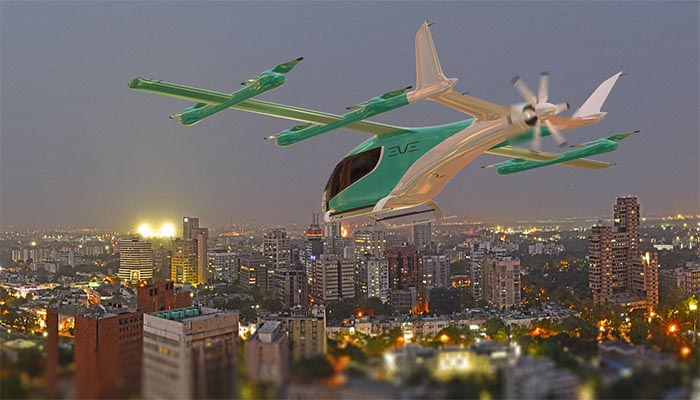 Eve Air Mobility and JetSetGo to Explore Urban ATM Implementation in India