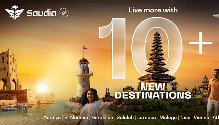 Saudia Expands Global Network with Over 10 New Destinations for 2025