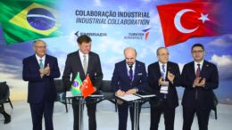 The agreement outlines the collaborative phase between Embraer and Turkish Aerospace to discuss a potential comprehensive industrial partnersh