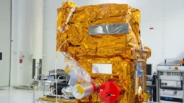 MicroCarb satellite, scheduled for launch in July 2025 and designed to measure atmospheric CO2.