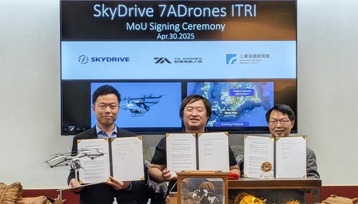 SkyDrive, 7A Drones, and ITRI