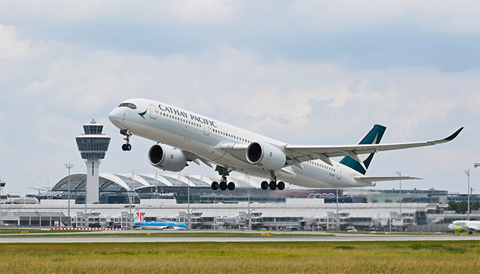 Cathay Pacific celebrates the launch