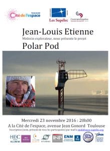 Conférence Polar Pod Expédition @ Cité de l'Espace | Toulouse | Languedoc-Roussillon Midi-Pyrénées | France