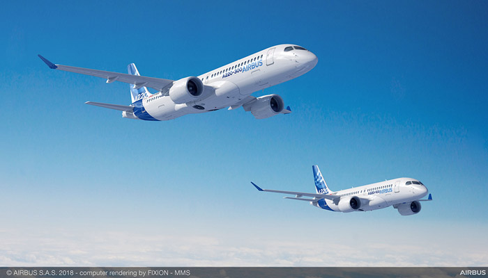 Airbus annonce une optimisation majeure des performances de la famille A220