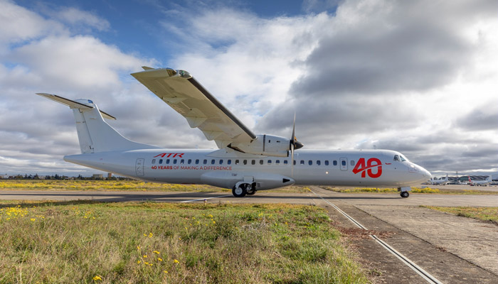 ATR fête ses 40 ans et son engagement à façonner l’avenir de l’aviation régionale