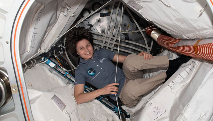 astronaute ESA Samantha Cristoforetti devient première femme europeenne commandante Station spatiale internationale
