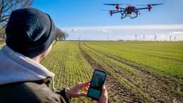 Pilot used smartphone to control XAG Agricultural Drone