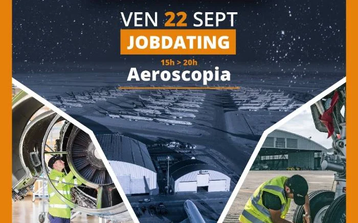 TARMAC AEROSAVE ORGANISE UN JOB DATING À AEROSCOPIA VENDREDI 22 SEPTEMBRE