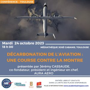 Décarbonation de l’aviation : une course contre la montre @ Médiathèque José Cabanis