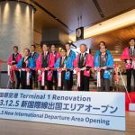 Inauguration du terminal rénové de l’aéroport international du Kansai