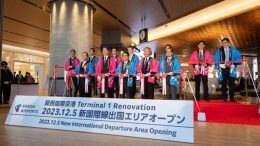 Inauguration du terminal rénové de l’aéroport international du Kansai