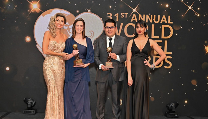 TAP compagnie aerienne du Portugal recompensee lors des World Travel Awards et des MICE Awards