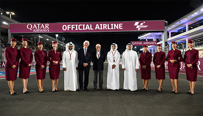 Le groupe Qatar Airways devient le partenaire aérien et le partenaire aérien cargo officiel du MotoGP