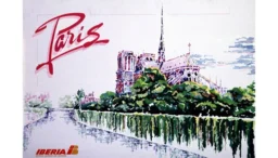 Iberia célèbre le 75e anniversaire de son premier vol vers Paris