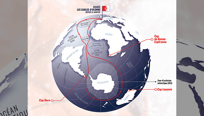 Iceberg droit devant : CLS assure la sécurité du Vendée Globe depuis l'espace