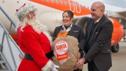 easyJet lance 3 lignes vers la Laponie et installe une boîte aux lettres pour le Père Noël